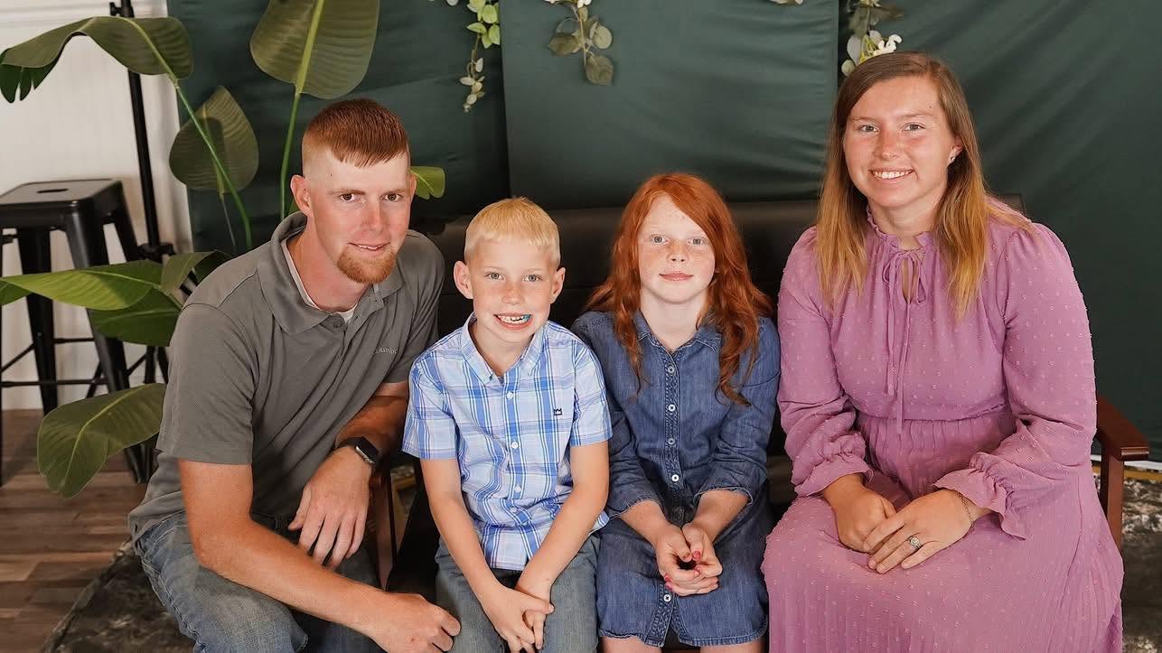Madalyn with her family